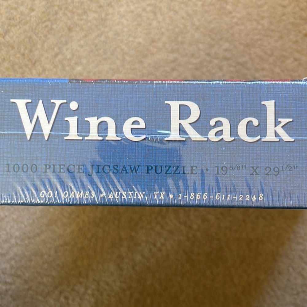 Go Classic Puzzle - Wine Rack - 1000 Pieces - Picture 7 of 7